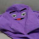 Purple Grimace Halloween Costume Suit Grimace Mascot Costume for adults