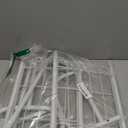 AUPSEN Kids Clothing Rack with Bottom Storage Shelf, Metal Toddler Dress Up Rack for Little Girls, Kids Dress Up Clothes Storage for Coats, Skirts, Dance CostumeWhite