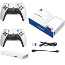 Wireless Retro Game Stick with 20000+ Classic Games, 23 Emulators, 4K HDMI Output, Dual 2.4G Controllers, 64GB/128GB Storage, Plug and Play Retro Gaming Console for TV (128)