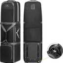 Golf Travel Bag with Wheels, 1200D Heavy Duty Oxford Fabric Golf Travel Case for Airlines