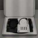 TLITLIING Portable Biometric Safe for Handguns & Pistols - Car Safe with Fingerprint & Keypad Lock | Fits Nightstand, Bedside & Vehicle | USB Rechargeable Pistol Case, Black