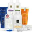 Cruise Alcohol Smuggling Kit Empty Shampoo Conditioner Bottles hide and drink liquor -Hidden Flasks for Liquor Alcohol 4 17.3oz 2 8oz Rum Runners for Cruise Ship Essentials to enjoy