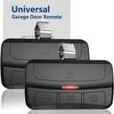 Universal Garage Door Opener Remote 3-Button Compatible with LiftMaster Chamberlain Craftsman Genie Overhead Door Linear Wayne Dalton Opener has Learn Button or DIP Switch Programmable