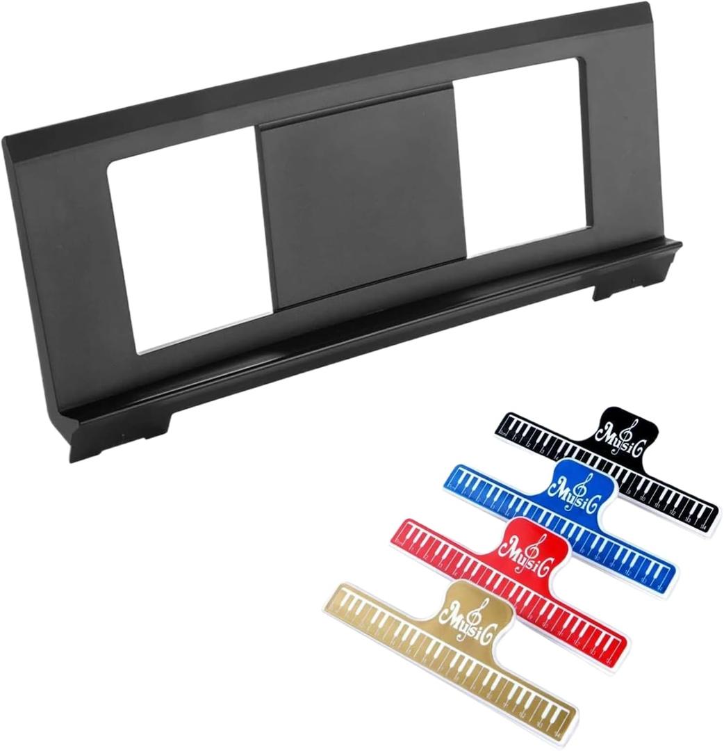 Music Stand for Sheet Music, Original Large Music Stand.Compatible with Yamaha Music Sheet Stand Fit for Multiple Keyboard Models, Stable And Durable, Keyboard Sheet Music Stand,Keyboard Music Stand