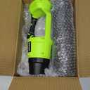 Leaf Blower Cordless, 3 x 21V Batteries & Fast Charger Set, Variable Speed Mode, Lightweight Handheld Electric Leaf Blower for Lawn Care, Yard, Garden, Patio & Outdoor Cleanup (Green)