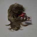 Kaneles Mullet Wigs for Men 80s Costumes Fancy Party Accessory Cosplay Halloween Hair Wig (Blonde)