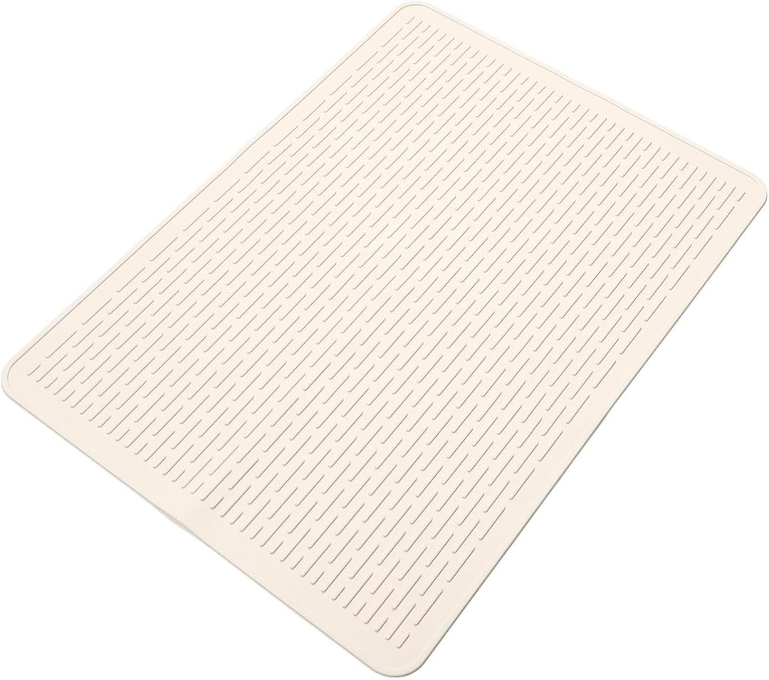 Silicone Countertop Protector Mat for Induction Cooktop and Air Fryer Non-slip Heat Resistant Stove Mat Multi-functional Kitchen Pad for Coffee Machines and Glass Cooktops
