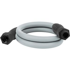 Flexzilla Colors SwivelGrip Garden Hose 5/8 in. x 5 ft., Lightweight All-Weather Water Hose, Durable and Flexible, Leak-Free Connections, Slate Grey