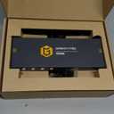 USB3.0 KVM Switch HDMI 4K@60Hz for 4 Computers Share 1 Monitor, KVM Switch 4 Port with 3 USB 3.0 Ports Share Keyboard Mouse, Support Button Switch, Plug and Play (Black)