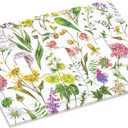 Colorful Flower Watercolors Plant 3 Gang Light Switch Covers Triple Toggle Wall Plate Decorative Switchplate Electrical Faceplate For Farmhouse Bathroom Bedroom Decor, SGHXWP0822