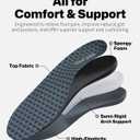 Walkhero Arch Support Inserts - Plantar Fasciitis Insoles for Women and Men, Flat Foot Inserts to Relieve Foot Pain and Fatigue (Men's 5-5 1/2 | Women's 7-7 1/2 Gray)