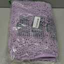 OLANLY Bathroom Rugs 44x24, Extra Soft Absorbent Chenille Bath Rugs, Rubber Backing Quick Dry, Machine Washable Bath Mats for Bathroom Floor, Tub and Shower, Home Decor Accessories, Lavender