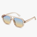 livho Trendy Polarized Square Aviator Sunglasses Women Men Square Eyewear Frame, Retro Sun Glasses for Women Men 2025 Shades