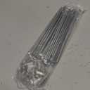 uxcell 36pcs Silver Tone 4mm Thread Dia 160mm Length Motorcycle Wheel Spokes W Nipples