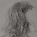 morvally 23 inches Long Curly Wig Big Wave Heat Resistant Synthetic Hair with Bangs for Cosplay Costume Halloween Party (Silver Grey)