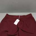 QBK Yoga Scrub Pants Women Mid Rise Yoga Work Pants- Five Pocket Cargo Scrub Pant, Size L