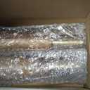 Salt and Pepper Grinder Set, Acacia Wooden Pepper Grinder with Adjustable Coarseness, Refillable Ceramic Blade Grind,Gold Pepper Mill for Kitchen (Black-5in-1pcs)