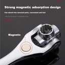 4 x AHERO 48 In 1 Wrench, Double-Headed Bi-Directional Rotating Wrench