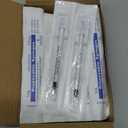 50 Pcs 1ml Syringes with Caps Oral Dispenser Individually Sterile Warpped for Medicine Dropper, Colostrum Collect Feeding Pets, Liquid Exp. 2030/07/02