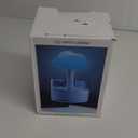 Rain Cloud Humidifier Water Drip with Adjustable LED Lights White Noise Humidification Desk Fountain Bedside Sleeping Relaxing Mood (White)