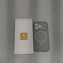 Miracase Magnetic for iPhone 17 Pro Case, Compatible with MagSafe, Integrated Silicone Camera Control Cover, 3.0mm Thicken Shockproof Drop Protection Phone Case for 17 Pro, Patina Green