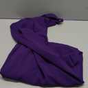 WOOSEA Women's One Shoulder Sleeveless Split Bodycon Mermaid Evening Cocktail Long Dress (Medium, Purple)