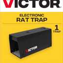 Victor M241B Indoor Electronic Rat Trap, Humane Electric Rat Traps Indoor for Home, No Touch, No See Traps