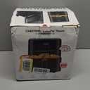 CHEFMAN 2 Qt Mini Air Fryer  Digital Space-Saving Compact Air Fryer with Nonstick and Dishwasher Safe Basket, Quick & Easy Meals in Minutes, Features Digital Timer and Shake Reminder  Black