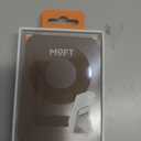 MOFT Magnetic Wallet Stand Compatible with iPhone 17/16/15/14/13/12 Series, Angle Adjustment & Magsafe Compatible MOVAS Phone Stand, Brownie