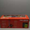 Fill-Rite FR152 Piston Hand Pump with Hose & Nozzle Spout, Red