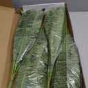 FOREST PRINCE 35" Fake Ferns, 4 Large Artificial Bonston Ferns Bushes Plants with 39 Fronds for Outdoors Garden Patio Porch Entrance Low Maintain Home Decor