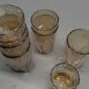 Set of 8 Plastic Drinking Glasses 16 Oz and 10 Oz Reusable Plastic Tumblers Acrylic Tall and Short Unbreakable Water Cups for Indoor Outdoor Home Picnic Party(Orange)