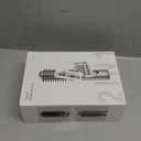 Cordless Hair Straightener Brush, 2 in 1 Curling & Straightening Brush with 200 Million Negative Ions, Mini Travel Hot Straightener Comb for Women, Fast Heating & Dual Voltage