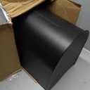 Architectural Mailboxes Admiral Rust-Proof Aluminum Metal Post Mounted Mail Box for Outside, Black, Large Curbside Mailbox, USPS Approved for Residential Delivery