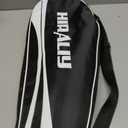 HIRALIY Badminton Set, 4 Rackets, 12 Birdies, 1 Carrying Bag, 4 Grip Tapes