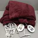 Sunbeam Royal Luxe Cabernet Heated Blanket - King