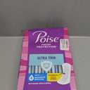Poise Incontinence & Postpartum Pads for Bladder Leaks, 5 Drop Maximum Absorbency, Regular Length, 48 Count, Packaging May Vary