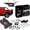 Jack Boss Hard Top Removal,Fits for Jeep Wrangler, Compatible with All Jeep Wrangler JK JL Models, Easy One-Person Operation Roof Hardtop Hoist with Anti-Drop System, Supports 8-16 ft