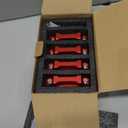 Aluminum Tie Down Anchors- Compatible with 20052025 Tacoma, 20222025 Tundra/Tundra HV with FactoryInstalled UtiliTrack System, Heavy Duty Bed Rail Tie Down Tacoma Accessories - 4PCS Red