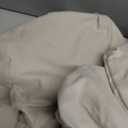 Bedding Duvet Cover Set  Breathable Durable Soft Comfy (Heathered Tannish Grey, Queen 90"x90")