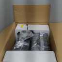 Record Player with 2X External Speakers Turntable Bluetooth Input Belt-Driven 3-Speed (33, 45, 78 RPM) LP Player Turntables for Vinyl Records with RCA Output, Aux in, Auto Stop, Black