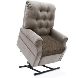 BUYUE Chair Lifting Cushion for Elderly 20" x 20" x 3", Friendly Woven Fabric High-Density Foam Recliner Chair Pad Couch Armchair Seat Cushion, Brown