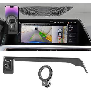 Car Magnetic Phone Mount for BMW 3 Series 2019-2022 and BMW 4 Series 2021-2023 Auto Interior Accessories Best Cellphone Holder Mobile Cradle Cell Phones Navigation Charging Screen Magnet Stand