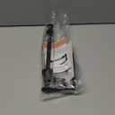 SetSail Paper Towel Holder, Single Hand Operable Paper Towel Holder Under Cabinet with Adjustable Damper, Easy Tear, Wall Mount, Self-Adhesive or Drilled for Kitchen Bathroom, Black (1 pack)