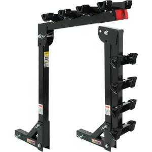 MaxxHaul 70210 Hitch Mount Bike Rack 4-Bike Rack, Black For Cars Trucks SUV's Minivans, Large