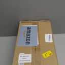 6 Pack Gold Door Knobs with Camelot Trim,Interior Door Knob with Lock,Coastal Door knob for Hall & Closet, Satin Brass