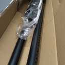 FADOTY Tension Curtain Rods No Drilling, Extra Long Tension Rod 41-88 Inch, Heavy Duty Shower Curtain Rod for Outdoor Patio Bathroom Windows Room Divider, Adjustable, Anti-Slip, No Rust, Black, 41-88Inch