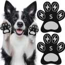 Anti-Slip Dog Paw Protectors for Senior Dogs - Traction Pads for Hardwood Floors & Hot Pavement, Durable Dog Paw Grips with Strong Traction (5 Sets, 20 Pcs) S (S -1.4''1.2'')