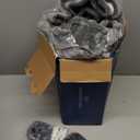 Bedsure Electric Blanket King Size - Dual Control Heated Blanket King Size, Fast Heating with 10 Time Settings & 10 Heat Settings, Warm Gift for Grandma (100x90 inches, Grey)