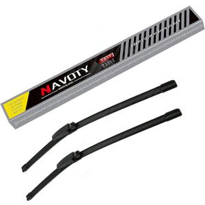 2 Factory Wiper Blades Replacement for Mercedes- C300 2009-2013/ E550 2010-2014 Original Equipment Windshield Wiper Blades Set - 24"+24" (Set of 2)